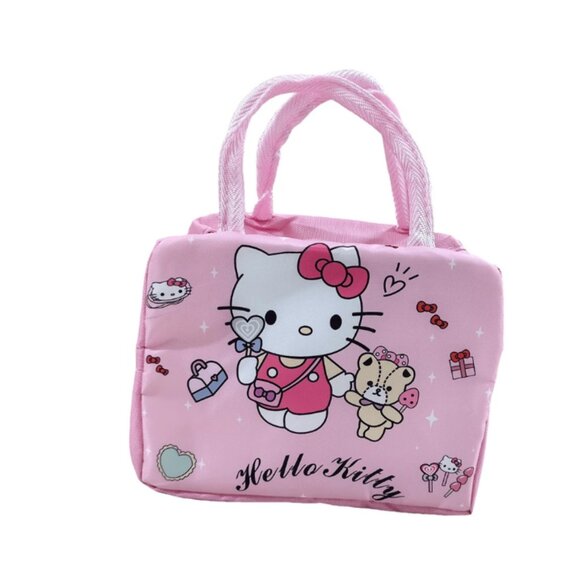 Hello Kitty & Teddy Bears Insulated Lunch Bag – Cute & Functional for Adults - Picture 1 of 4